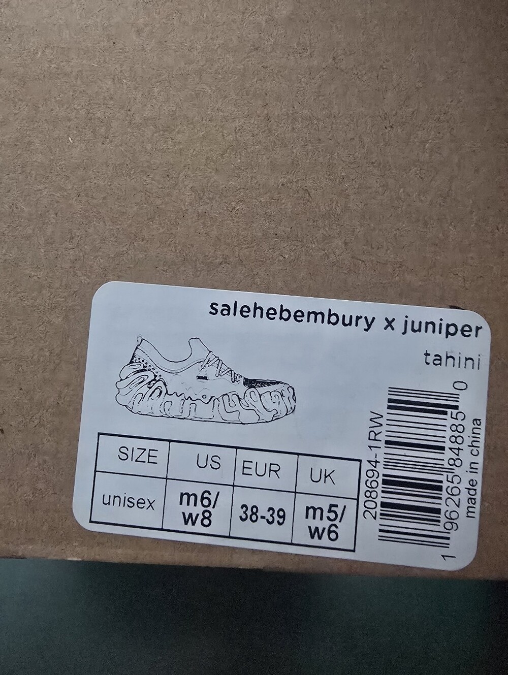 Salehe Bembury Juniper Croc Sneakerz - Picture 4 of 4